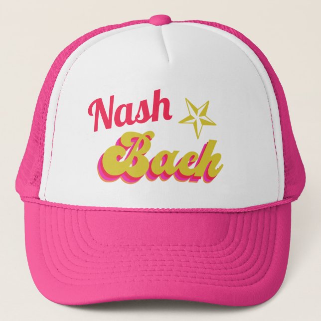 Gorra De Camionero Disco Cowgirl Nashville Bachelorette (Anverso)