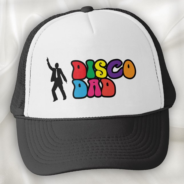 Gorra De Camionero Disco Dad - Un regalo psicodélico para papá (Subido por el creador)