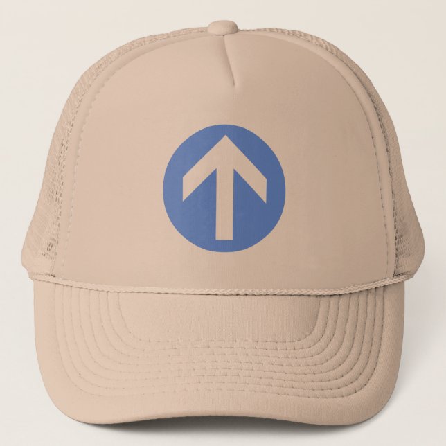 Gorra De Camionero Disco de flecha (Anverso)