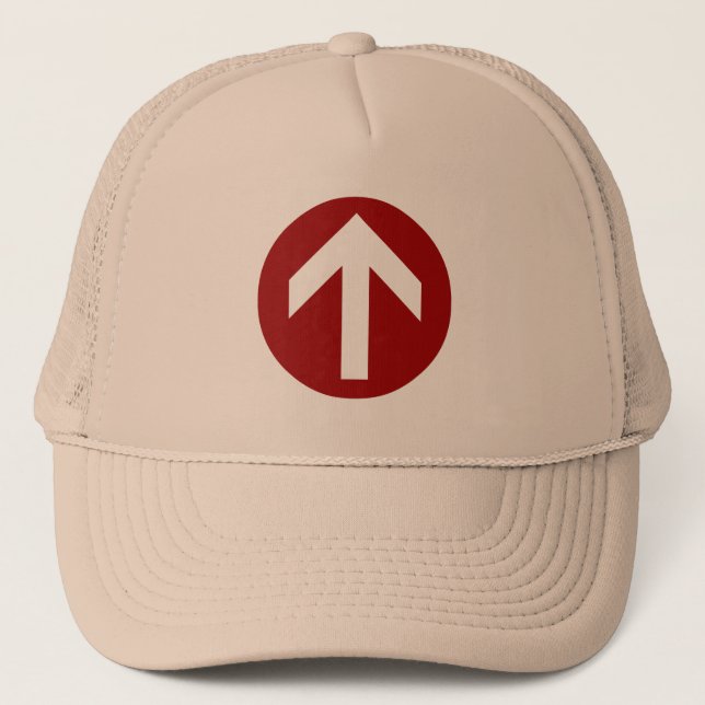 Gorra De Camionero Disco de flecha (Anverso)