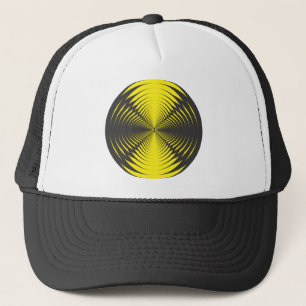 Gorra De Camionero Disco hipnótico