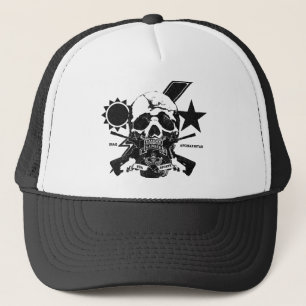 Gorra De Camionero Diseño 1/75 del cráneo del guardabosques con la