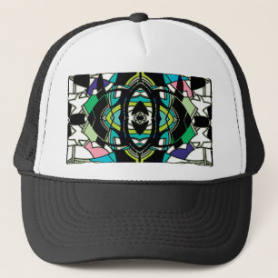 Gorra De Camionero Diseño a cuadros