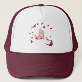 Gorra De Camionero Diseño artístico de mariposa