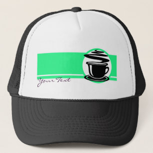 Gorra De Camionero Diseño caliente del café