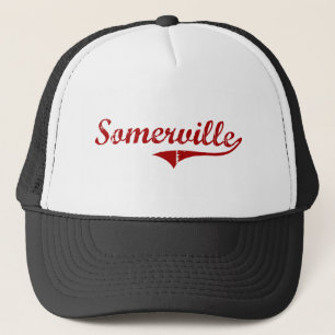 Gorra De Camionero Diseño clásico de Somerville Massachusetts