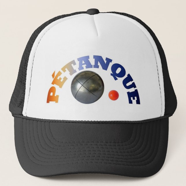 Gorra De Camionero Diseño clásico para Petánque (Anverso)