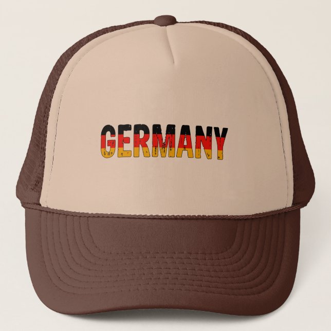 Gorra De Camionero Diseño de Alemania (Anverso)
