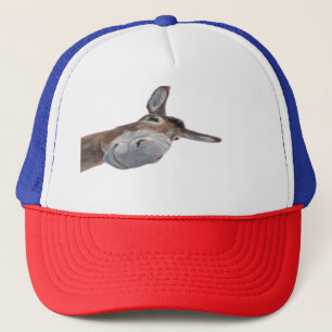 Gorra De Camionero diseño de arte burro divertido