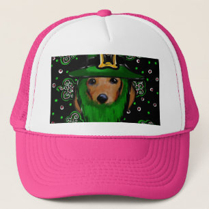 Gorra De Camionero Diseño de Arte St. Patty Doxie