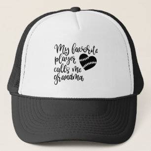 Gorra De Camionero Diseño De Béisbol Para Las Abuelas