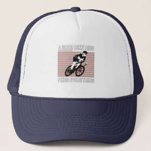 Gorra De Camionero Diseño de buen ciclista - Un buen paseo en bicicle
