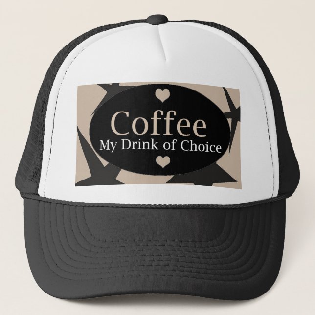 Gorra De Camionero Diseño de Café Genial (Anverso)