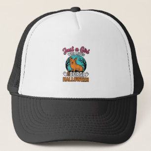 Gorra De Camionero Diseño de camiseta de Halloween para chica amante