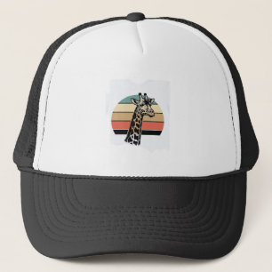Gorra De Camionero Diseño de camiseta vectorial de safari de puesta d