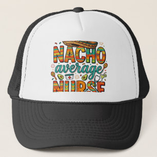 Gorra De Camionero Diseño de camiseta vectorial fiesta de enfermera p