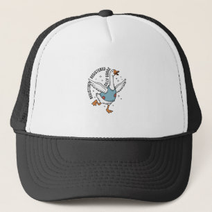 Gorra De Camionero Diseño de camiseta vectorial vintage de ganso tont