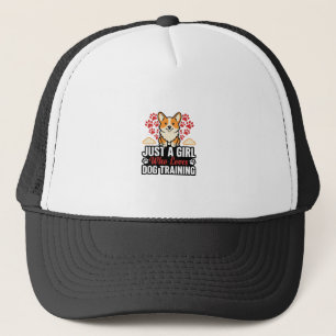 Gorra De Camionero Diseño de camiseta vintage de chica de entrenamien