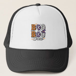 Gorra De Camionero Diseño de camiseta vintage de enfermera de Boo Cre