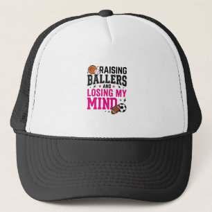 Gorra De Camionero Diseño de camiseta vintage para mamá de deportista