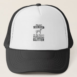 Gorra De Camionero Diseño de cita de pelo de perro divertido con bril