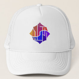 GORRA DE CAMIONERO DISEÑO DE COLOR MULTI