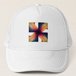 GORRA DE CAMIONERO DISEÑO DE COLOR MULTI