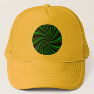 Gorra De Camionero Diseño de colores verdes