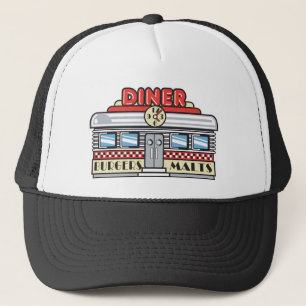 Gorra De Camionero diseño de comedor retro
