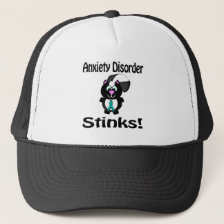 Gorra De Camionero Diseño de conciencia de zorrillo apesta trastorno