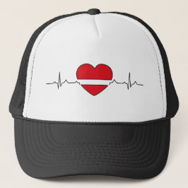 Gorra De Camionero diseño de corazón