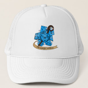 Gorra De Camionero Diseño de dados de hechiceros