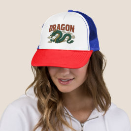 Gorra De Camionero diseño de dragón genial