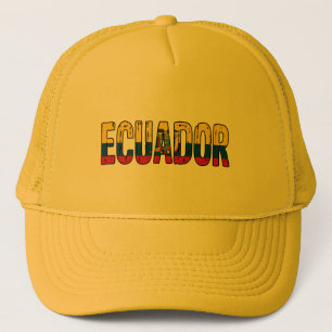 Gorra De Camionero Diseño de Ecuador