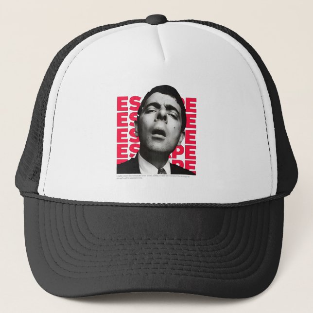 Gorra De Camionero Diseño de escape de Bean (Anverso)