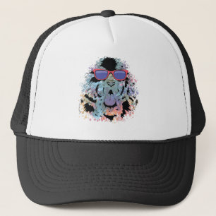 Gorra De Camionero Diseño de gafas de sol para perros Newfoundland im