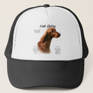 Gorra De Camionero Diseño de historia de asentamientos irlandeses