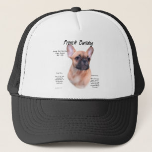 Gorra De Camionero Diseño de historia del Bulldog francés