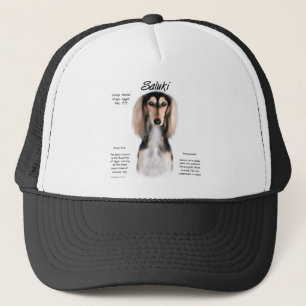 Gorra De Camionero Diseño de historia Saluki
