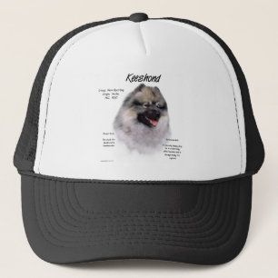 Gorra De Camionero Diseño de historial de Keeshond