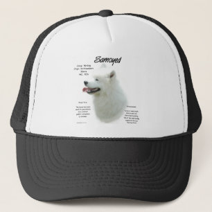 Gorra De Camionero Diseño de historial de Samoyed