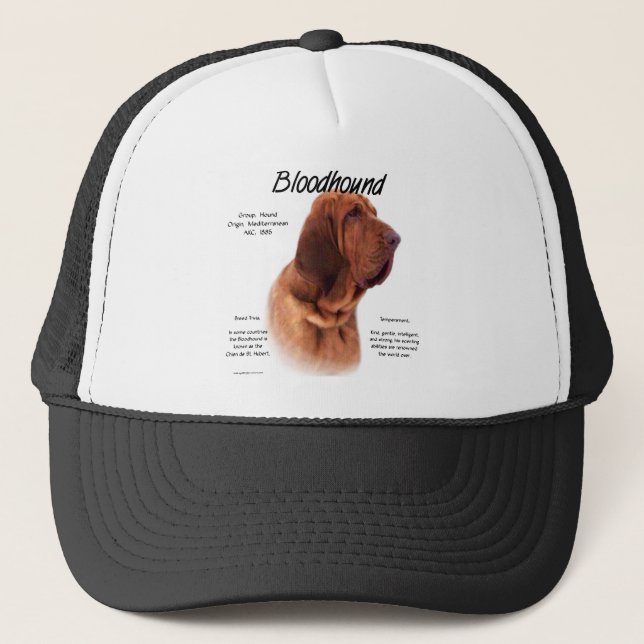 Gorra De Camionero Diseño de historial de sangre (Anverso)