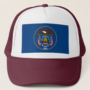 Gorra De Camionero Diseño de la bandera del estado de Utah