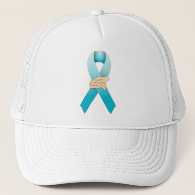 Gorra De Camionero Diseño de la cinta de opciones de sensibilización  (Anverso)
