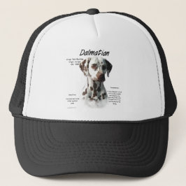 Gorra De Camionero Diseño de la historia dálmata (hígado)