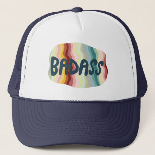 Gorra De Camionero Diseño de las etiquetas adhesivas color arcoiris