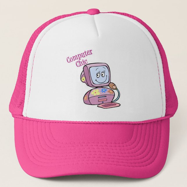 Gorra De Camionero Diseño de Moda computacional personalizada (Anverso)