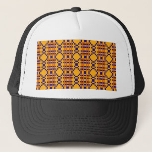 Gorra De Camionero Diseño de Moda étnica azteca-tribal africana