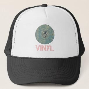 Gorra De Camionero Diseño de música vintage retro disco vintage