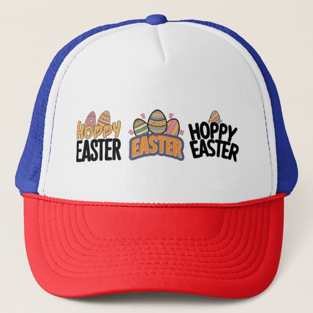 Gorra De Camionero Diseño de Pascua (Anverso)